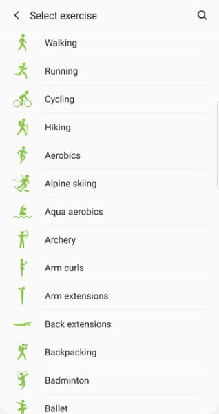 exercise tracker