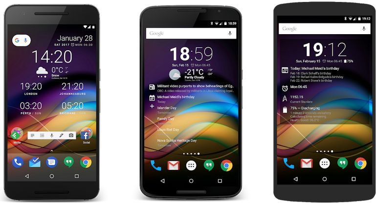 10 Best Free Clock Widgets for Android Home Screen