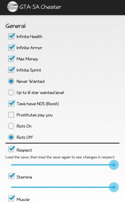 How to Use JCheater in GTA San Andreas for Android