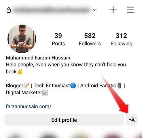 How do you find someone on Instagram from their phone number?