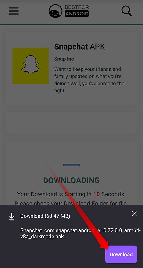 How to Get Snapchat Dark Mode on Android