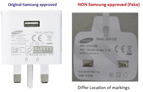 10 Differences Between Fake/Genuine Charger & USB Cable