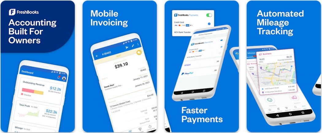 FreshBooks Invoicing App for Android