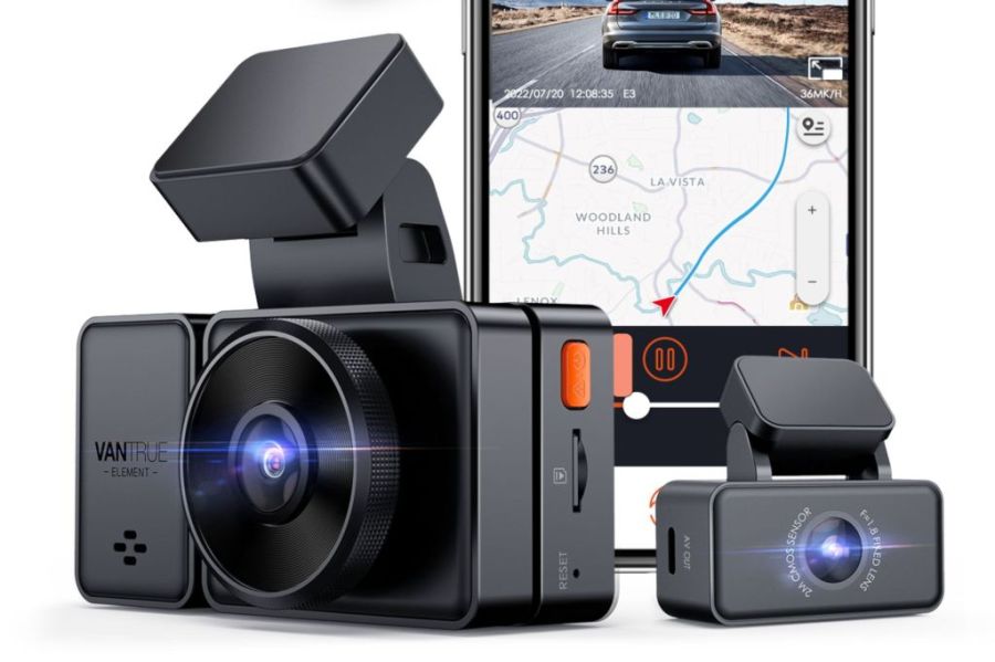 Get to Know Vantrue's E3 Dash Cam and Its Classy Three-Channel Goodness