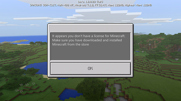 Minecraft PE License Verification - (3)