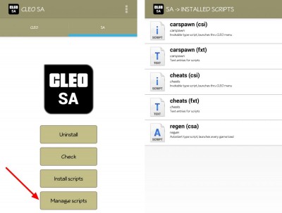 How to Install Cleo Mod Script to Cheat in GTA Android?