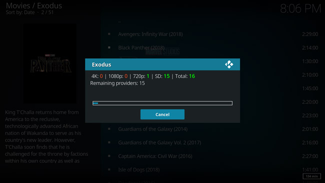 Here is How To Install & Use Exodus Addon on Kodi