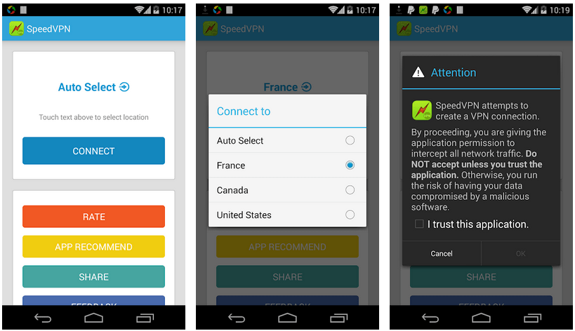 The 10 Best & 100% Free VPN Apps For Android Users