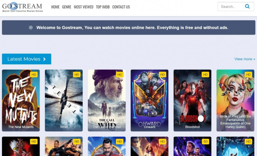 20 Best Free Movie Websites For Streaming and Downloads