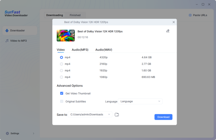 SurFast Video Downloader Review: Best YouTube, TikTok & Facebook Video Downloader