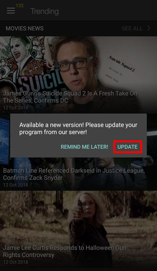 showbox apk update android